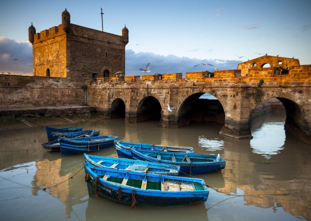 Essouira- Mogador, rampart and the port